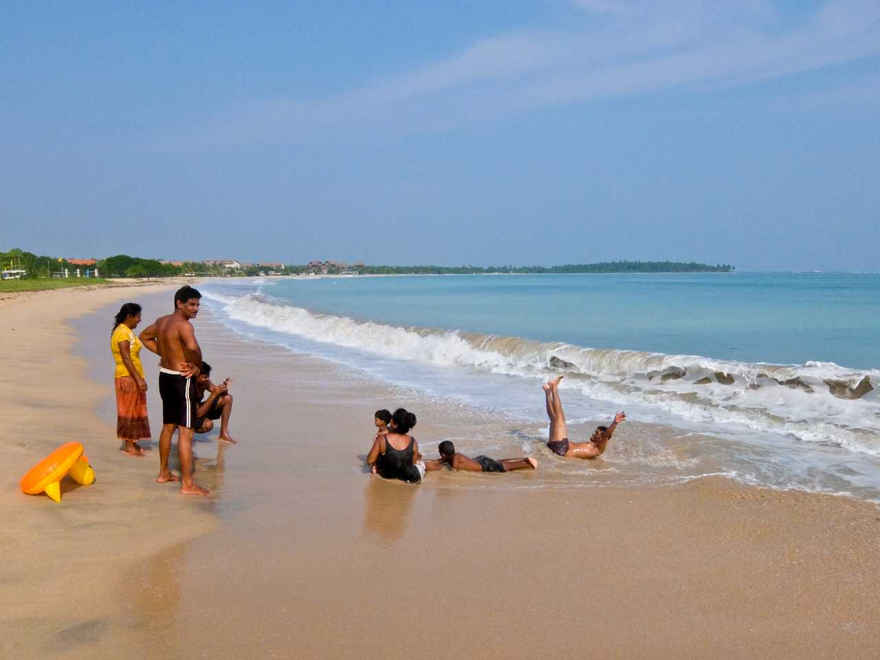 Pláž v Passikudah na Srí Lanke