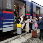Zdá sa, že ukrajinskej železničnej sieti sa napriek prebiehajúcemu konfliktu darí. Táto nová linka spájajúca západoukrajinské mesto Ľvov a poľskú Varšavu bola zavedená v roku 2023. Foto: Alona_Nikolajevych/Ukrinform/Sipa